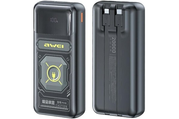 Powerbank Awei P99K 20000mAh 22.5W czarny