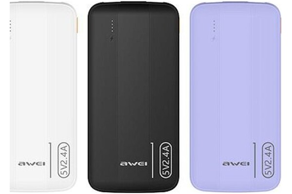 Powerbank Awei P20K 10000mAh 12.0W czarny