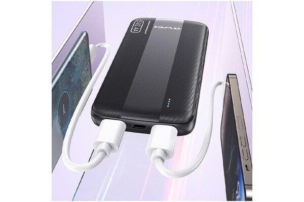 Powerbank Awei P20K 10000mAh 12.0W czarny
