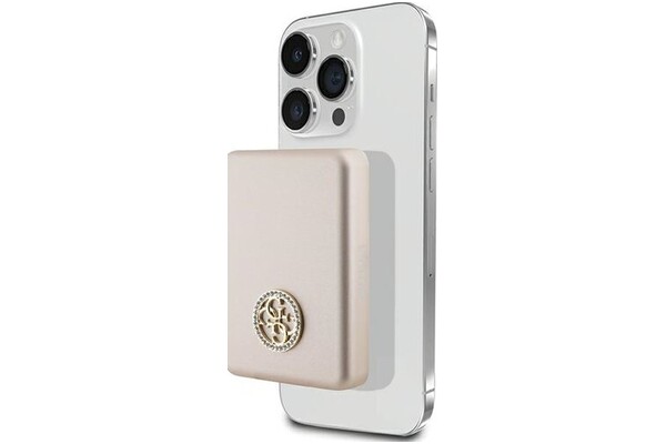 Powerbank Guess 4G Metal Logo 5000mAh 15.0W złoty