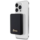 Powerbank Guess 4G Metal Logo 5000mAh 15.0W czarny