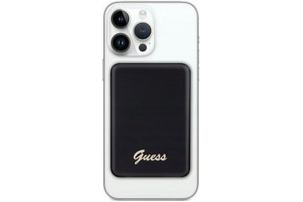 Powerbank Guess Metal Script Logo 5000mAh 15.0W czarny