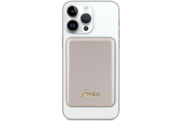 Powerbank Guess Metal Script Logo 3000mAh 5.0W złoty