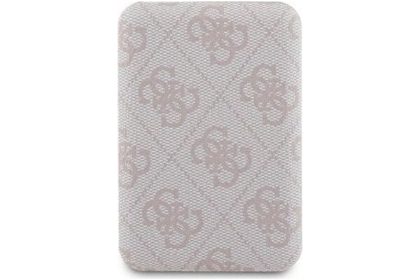 Powerbank Guess 4G Leather Metal Logo 5000mAh 15.0W różowy