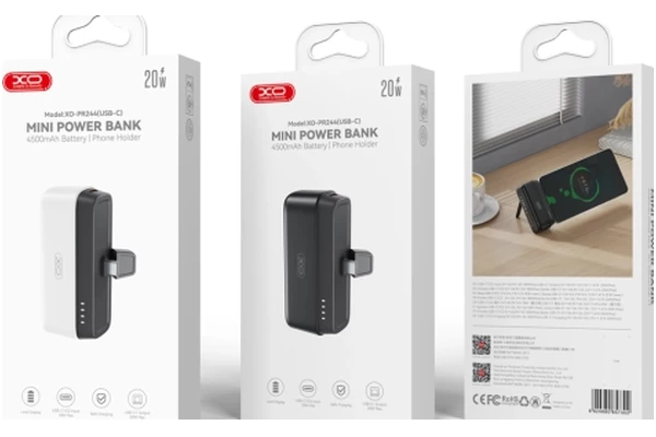 Powerbank XO PR244 5000mAh 20.0W czarny