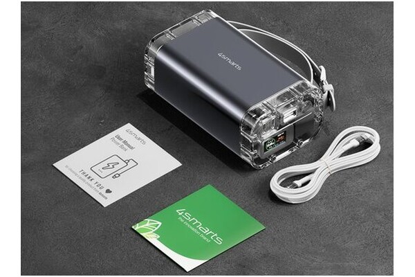 Powerbank 4SMARTS Lucid Air 26800mAh 65.0W szary