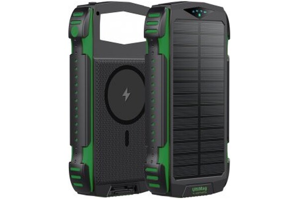 Powerbank 4SMARTS Rugged TitanPack UltiMag 20000mAh 20.0W czarno-zielony