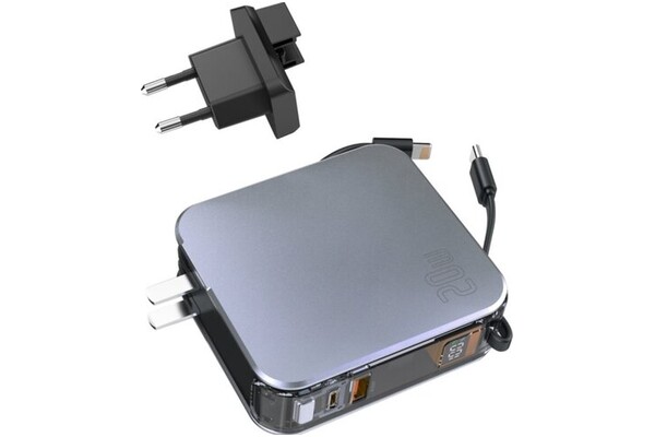 Powerbank 4SMARTS Lucid 3in1 10000mAh 20.0W srebrny