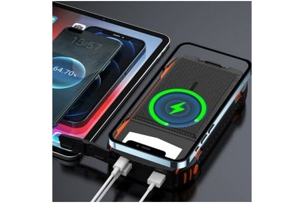 Powerbank 4SMARTS TitanPack UltiMag 20000mAh czarno-pomarańczowy