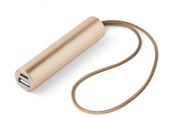 Powerbank LEXON LL130D Fine Tube 2 3000mAh 5.0W złoty