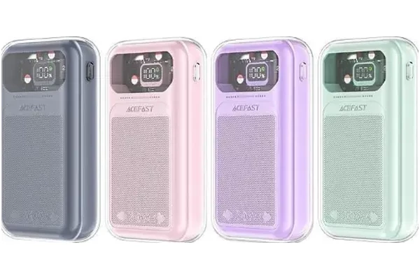 Powerbank Acefast Sparkling 20000mAh 30.0W różowy