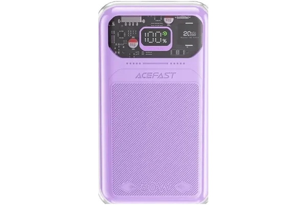 Powerbank Acefast Sparkling 20000mAh 30.0W fioletowy
