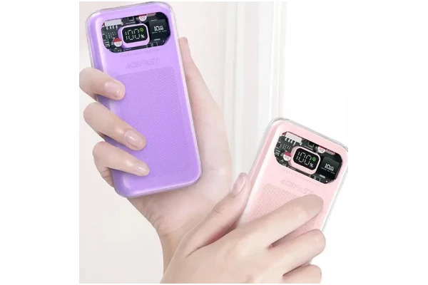 Powerbank Acefast Sparkling 10000mAh 30.0W fioletowy