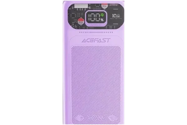 Powerbank Acefast Sparkling 10000mAh 30.0W fioletowy