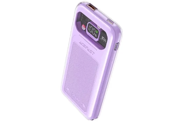 Powerbank Acefast Sparkling 10000mAh 30.0W fioletowy