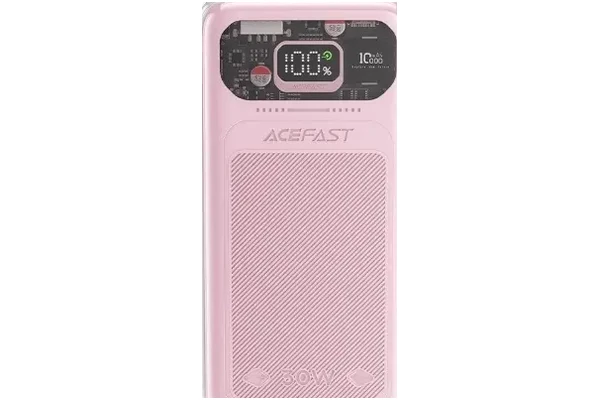 Powerbank Acefast Sparkling 10000mAh 30.0W różowy