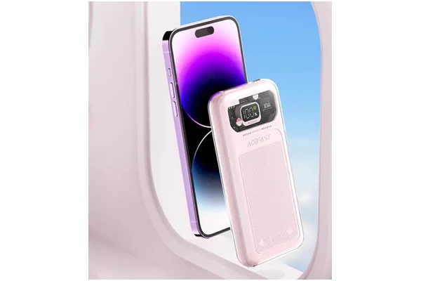 Powerbank Acefast Sparkling 10000mAh 30.0W różowy