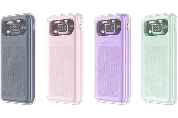 Powerbank Acefast Sparkling 10000mAh 30.0W szary