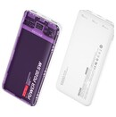 Powerbank WEKOME WP-353 10000mAh 22.5W Fioletowo-przezroczysty