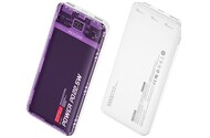 Powerbank WEKOME WP-353 10000mAh 22.5W Fioletowo-przezroczysty