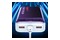 Powerbank WEKOME WP-353 10000mAh 22.5W Fioletowo-przezroczysty