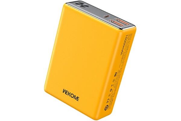 Powerbank WEKOME WP-27 10000mAh 22.5W żółty