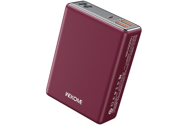 Powerbank WEKOME WP-27 10000mAh 22.5W czerwony