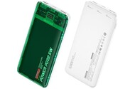 Powerbank WEKOME WP-353 10000mAh 22.5W Zielono-przezroczysty