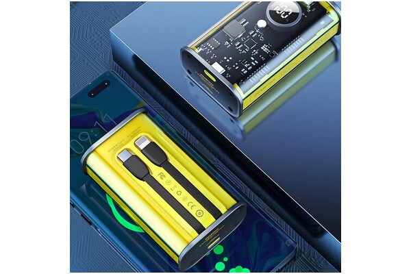 Powerbank WEKOME WP-345 10000mAh 22.5W żółty