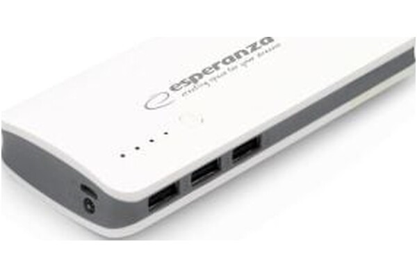 Powerbank Esperanza Radium 8000mAh czarno-szary