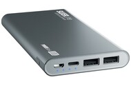 Powerbank GÖTZE & JENSEN PZMI11G Silver Line 10000mAh 15.0W szary
