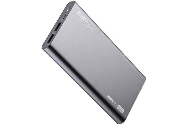 Powerbank GÖTZE & JENSEN PZMI11G Silver Line 10000mAh 15.0W szary