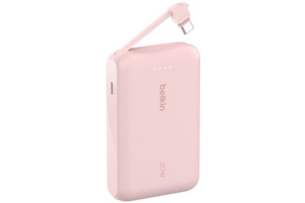 Powerbank Belkin BPB021HQPK 10000mAh 20.0W różowy