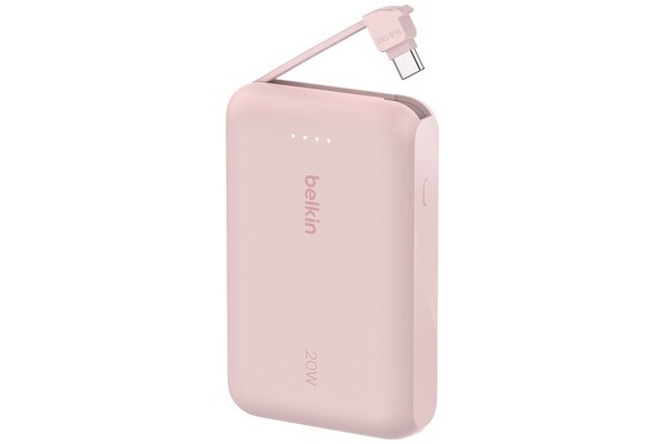 Powerbank Belkin BPB021HQPK 10000mAh 20.0W różowy