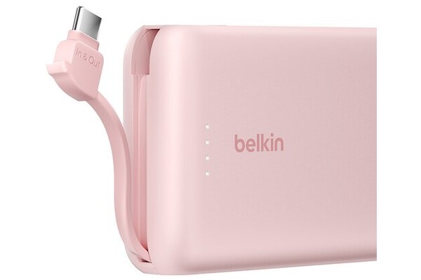 Powerbank Belkin BPB021HQPK 10000mAh 20.0W różowy