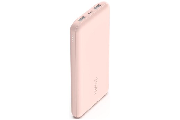 Powerbank Belkin BPB011BTRG 10000mAh 15.0W różowo-złoty