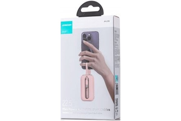 Powerbank Joyroom JR-L012 10000mAh 22.5W różowy