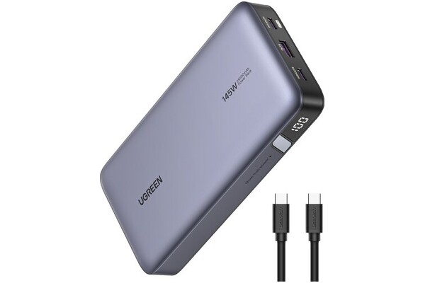 Powerbank UGREEN PB205 25000mAh 145.0W szary