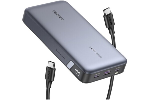 Powerbank UGREEN PB205 25000mAh 145.0W szary