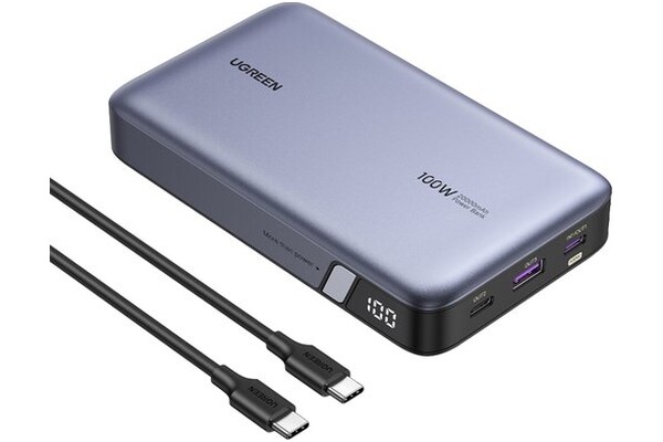 Powerbank UGREEN PB720 20000mAh 100.0W szary