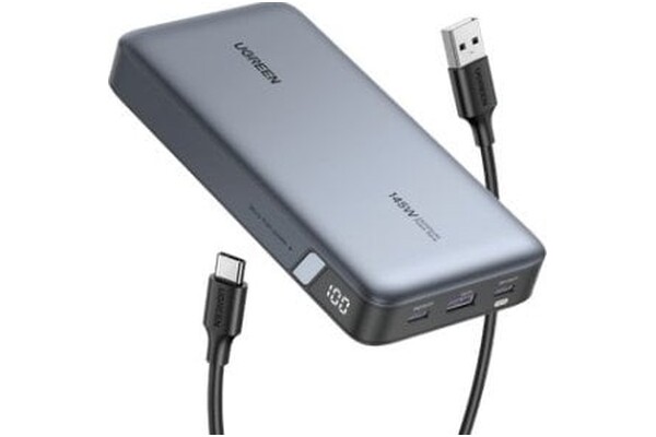 Powerbank UGREEN PB205 25000mAh 140.0W szary