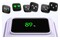 Powerbank UGREEN PB571 Uno 5000mAh 20.0W fioletowy