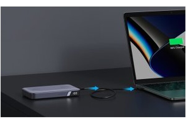 Powerbank UGREEN UGR1830 20000mAh 100.0W szary