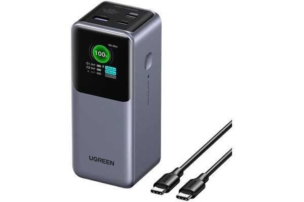 Powerbank UGREEN Nexode 20000mAh 130.0W szary