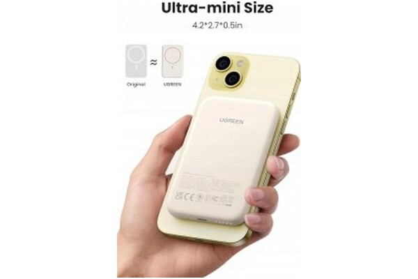 Powerbank UGREEN MagSafe 5000mAh 15.0W czarny