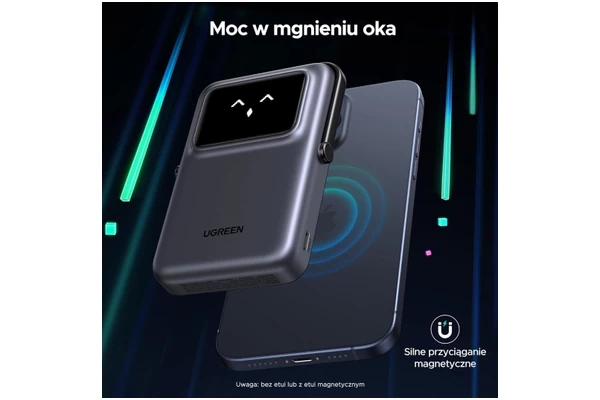 Powerbank UGREEN PB572 Uno 10000mAh 20.0W szary