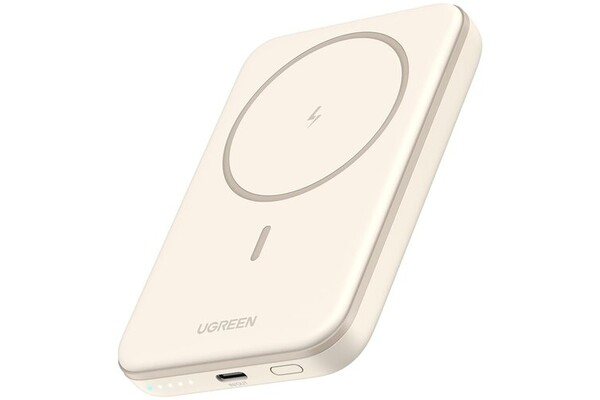 Powerbank UGREEN PB560 MagSafe 5000mAh 15.0W beżowy