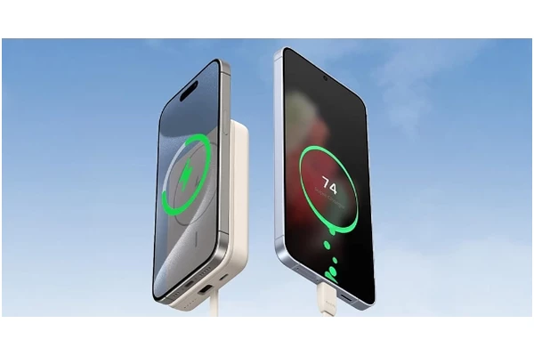 Powerbank UGREEN PB760 MagSafe 10000mAh 20.0W różowy