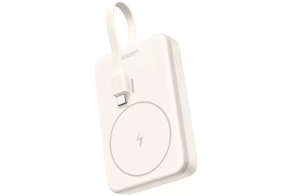 Powerbank UGREEN PB760 MagSafe 10000mAh 20.0W różowy