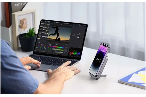 Powerbank UGREEN PB206 10000mAh 20.0W srebrny
